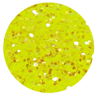 UV Glitter Gelb