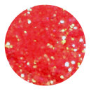 UV Glitter Rot 0,4 mm 50 ml