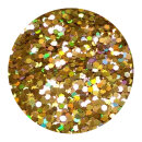 Holografisches Glitter Rotgold 0,4 mm 100 ml